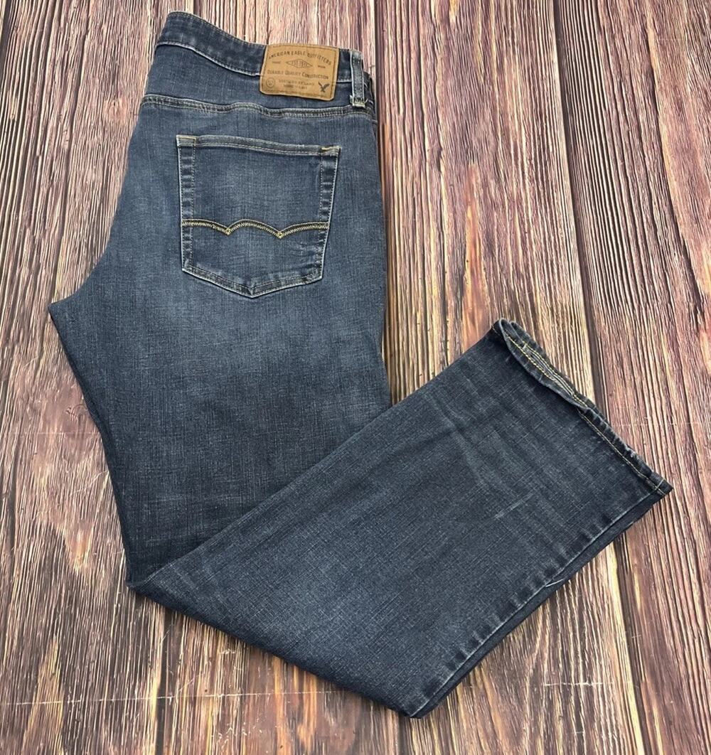 American Eagle Original Boot Extreme Flex Jeans Mens 36x32 (Actual 36x30)